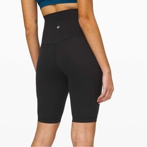 Lululemon Align Super High Rise Short Black - Size 8